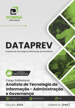 Analista de Tecnologia da Informação Administração e Governança DATAPREV | Apostila 2026