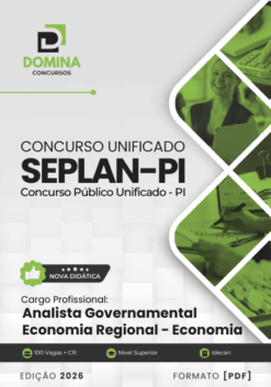 Analista Governamental Economia Regional SEPLAN PI | Apostila 2026