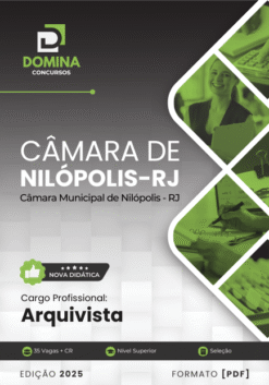 Arquivista Câmara Nilópolis RJ | Apostila 2026
