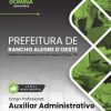 Auxiliar Administrativo Rancho Alegre D’Oeste PR | Apostila 2026