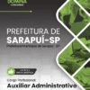 Auxiliar Administrativo Sarapuí SP | Apostila 2026