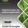 Auxiliar Cirurgião Dentista Rancho Alegre D’Oeste PR | Apostila 2026