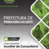 Auxiliar de Consultório Dentário Prefeitura Primavera do Leste MT | Apostila 2026