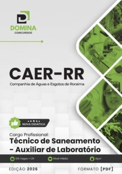 Auxiliar de Laboratório CAER RR | Apostila 2026