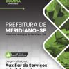 Auxiliar de Serviços Administrativos Meridiano SP | Apostila 2026