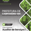 Auxiliar de Serviços Campanário MG | Apostila 2026