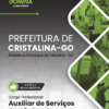 Auxiliar de Serviços Gerais Escolar Cristalina GO | Apostila 2026