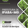Auxiliar de Serviços Gerais Ipaba MG | Apostila 2026