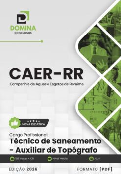 Auxiliar de Topógrafo CAER RR | Apostila 2026
