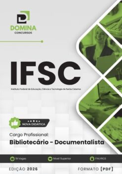 Bibliotecário Documentalista IFSC | Apostila 2026