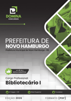 Bibliotecário Novo Hamburgo RS | Apostila 2026