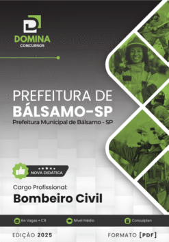 Bombeiro Civil Bálsamo SP | Apostila 2026