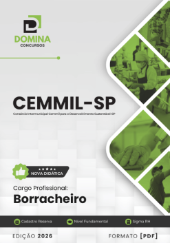 Borracheiro CEMMIL Mogi Guaçu SP | Apostila 2026