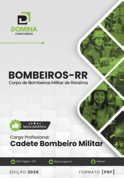 Cadete Militar Bombeiros RR | Apostila 2026