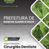 Cirurgião Dentista Rancho Alegre D’Oeste PR | Apostila 2026