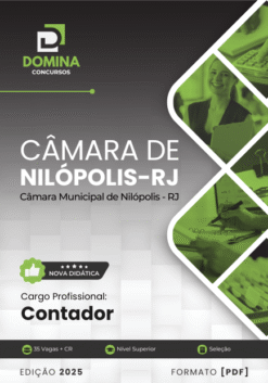 Contador Câmara Nilópolis RJ | Apostila 2026