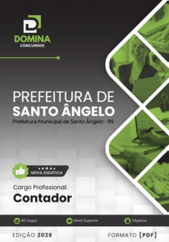 Contador Santo Ângelo RS | Apostila 2026