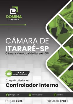 Controlador Interno Câmara de Itararé SP | Apostila 2026