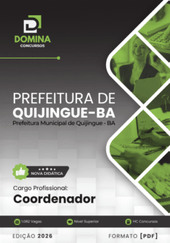 Coordenador Quijingue BA | Apostila 2026
