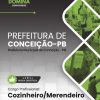 Cozinheiro e Merendeiro Conceição PB | Apostila 2026