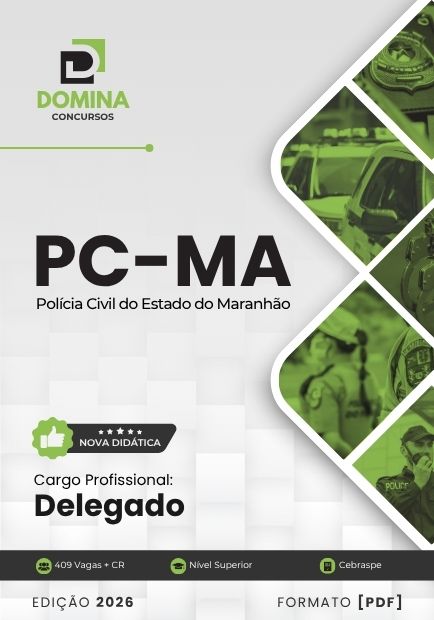 Delegado PC MA | Apostila 2026 1 Delegado PC MA | Apostila 2026