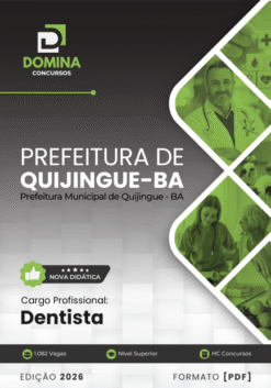 Dentista Quijingue BA | Apostila 2026