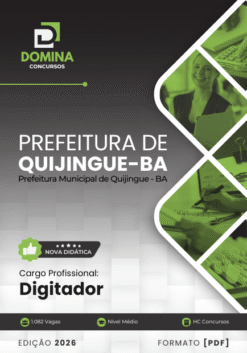 Digitador Quijingue BA | Apostila 2026