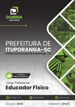 Educador Físico Ituporanga SC | Apostila 2026