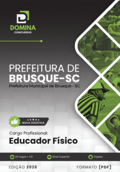 Educador Físico Prefeitura Brusque SC | Apostila 2026