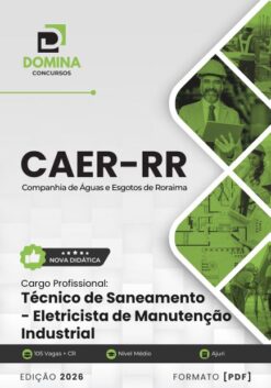 Eletricista de Manutenção Industrial CAER RR | Apostila 2026