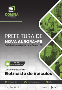 Eletricista de Veículos Nova Aurora PR | Apostila 2026