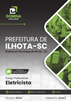 Eletricista Ilhota SC | Apostila 2026