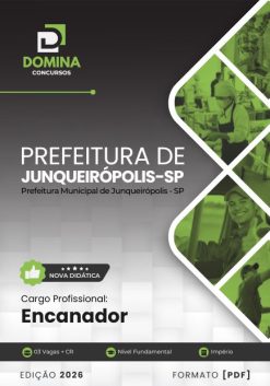 Encanador Junqueirópolis SP | Apostila 2026