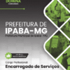 Encarregado de Serviços Ipaba MG | Apostila 2026