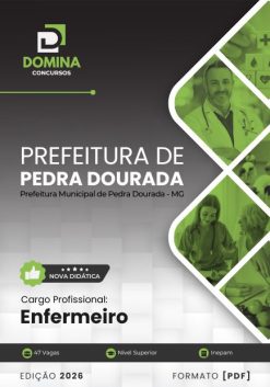 Enfermeiro Pedra Dourada MG | Apostila 2026