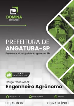 Engenheiro Agrônomo Angatuba SP | Apostila 2026