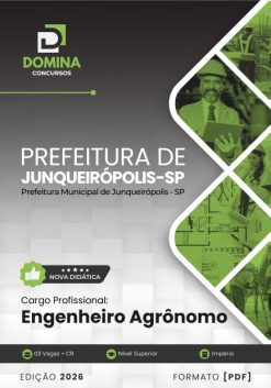Engenheiro Agrônomo Junqueirópolis SP | Apostila 2026