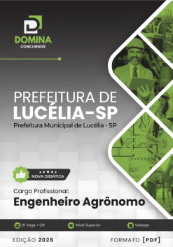 Engenheiro Agrônomo Lucélia SP | Apostila 2026