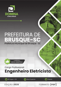 Engenheiro Eletricista Prefeitura Brusque SC | Apostila 2026