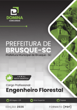 Engenheiro Florestal Prefeitura Brusque SC | Apostila 2026