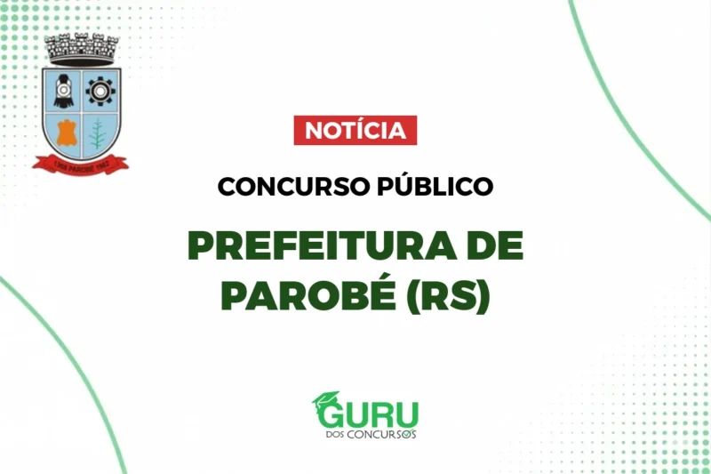 Prefeitura de Parobé (RS) abre concurso para Professor! Até R$ 3.899