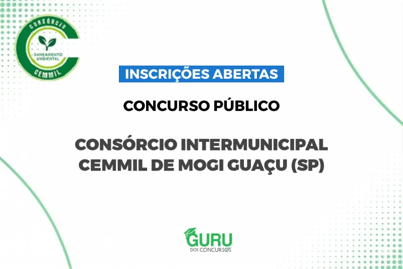 Concurso CEMMIL (SP): Salários de R$ 3,1 mil! Inscrições Abertas!