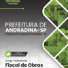 Fiscal de Obras Andradina SP | Apostila 2026