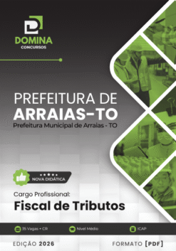 Fiscal de Tributos Arraias TO | Apostila 2026