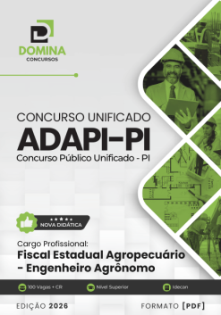 Fiscal Estadual Agropecuário Engenheiro Agrônomo ADAPI | Apostila 2026
