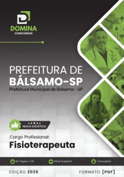 Fisioterapeuta Bálsamo SP | Apostila 2026