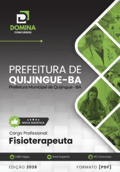 Fisioterapeuta Quijingue BA | Apostila 2026