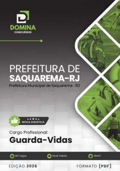 Guarda Vidas Saquarema RJ | Apostila 2026