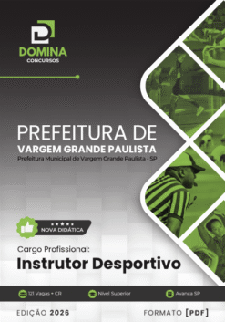 Instrutor Desportivo Vargem Grande Paulista SP | Apostila 2026