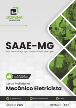 Mecânico Eletricista SAAE de Sete Lagoas MG | Apostila 2026